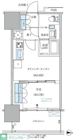 パークアクシス西大島コンフォートスクエアの物件間取画像